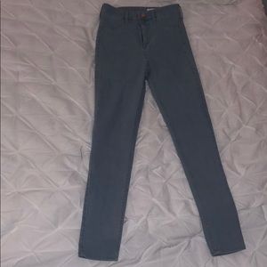 High Waisted skinny jeans